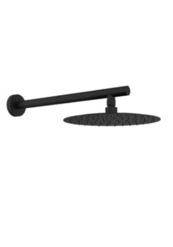 Верхній душ із кронштейном GRB Metal Black PVD 05251292 Верхній душ із кронштейном GRB Metal Black PVD 05251292