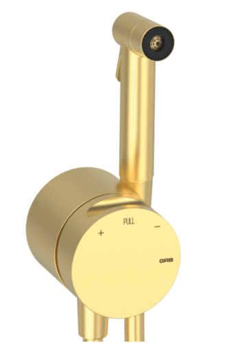 Гігієнічний душ GRB Intimixer INCOOL Brushed Gold PVD 90127088, зовнішня частина