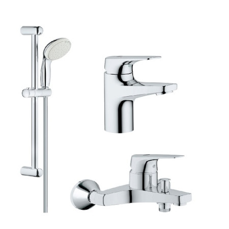 Комплект змішувачів для ванної кімнати Grohe BauFlow 121624