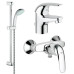 Комплект змішувачів для ванної кімнати Grohe Euroeco New 123232