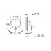 Змішувач прихованого монтажу на 2 споживача Grohe Essence New 19285GL1