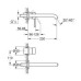 Змішувач для раковини прихованого монтажу Grohe Essence New 19967AL1
