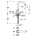 Змішувач для раковини L-розміру Grohe Costa S 21338001