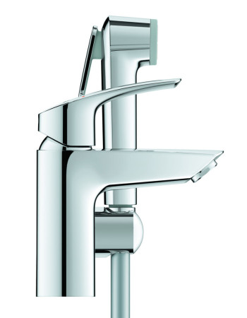 Змішувач для раковини з гігієнічним душем Grohe Eurosmart New 23124003