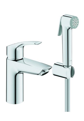 Змішувач для раковини з гігієнічним душем Grohe Eurosmart New 23124003 Змішувач для раковини з гігієнічним душем Grohe Eurosmart New 23124003