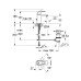 Змішувач для раковини S-розміру Grohe Eurocube 2312700E