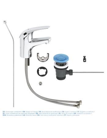 Змішувач для раковини S-розміру Grohe Euroeco New 23262000