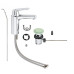Змішувач для раковини M-розміру Grohe Eurosmart Cosmopolitan 23325000