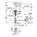 Змішувач для раковини M-розміру Grohe Essence New 23462AL1