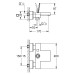 Змішувач для ванни Grohe Eurocube Joy 23666000