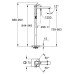 Підлоговий змішувач для ванни Grohe Eurocube 23672001
