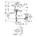 Змішувач для раковини M-розміру Grohe BauEdge New 23758001