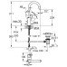 Змішувач для раковини L-розміру Grohe BauLoop 23763000