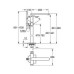 Підлоговий змішувач для ванни Grohe Plus 23846003