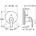 Змішувач прихованого монтажу на 2 споживача Grohe Eurosmart 24043002