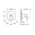 Змішувач прихованого монтажу для 1 споживача Grohe Eurosmart Cosmopolitan 24044000