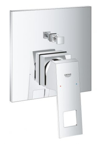 Змішувач прихованого монтажу на 2 споживача Grohe Eurocube 24062000 Змішувач прихованого монтажу на 2 споживача Grohe Eurocube 24062000