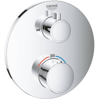 Термостат прихованого монтажу на 2 споживача Grohe Grohtherm Convent. Concealed 24077000