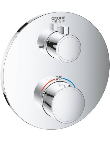 Термостат прихованого монтажу на 2 споживача Grohe Grohtherm Convent. Concealed 24077000