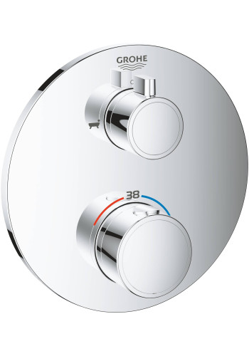 Термостат прихованого монтажу на 2 споживача Grohe Grohtherm Convent. Concealed 24077000