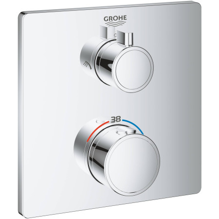 Термостат прихованого монтажу на 2 споживача Grohe Grohtherm Convent. Concealed 24079000