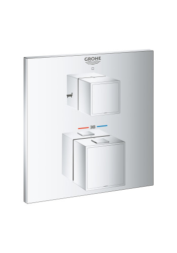 Термостат прихованого монтажу на 2 споживача Grohe Grohtherm Cube 24155000
