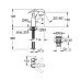 Змішувач для раковини M-розміру Grohe Essence New 24181001