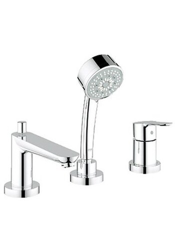 Змішувач на борт ванни на 3 отвори Grohe BauEdge 2511700A Змішувач на борт ванни на 3 отвори Grohe BauEdge 2511700A