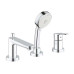 Змішувач на борт ванни на 3 отвори Grohe BauEdge New 2511710A