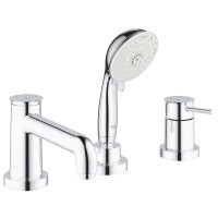Змішувач на борт ванни на 3 отвори Grohe BauClassic 2511800A