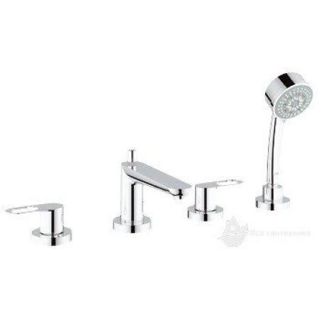 Змішувач на борт ванни на 4 отвори Grohe BauLoop 2511900A