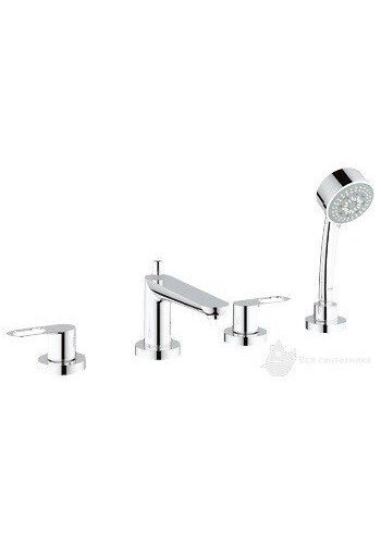 Змішувач на борт ванни на 4 отвори Grohe BauLoop 2511900A Змішувач на борт ванни на 4 отвори Grohe BauLoop 2511900A