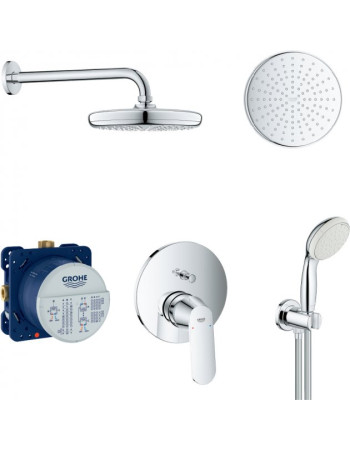 Душова система прихованого монтажу зі змішувачем Grohe Eurosmart Cosmopolitan 25219001