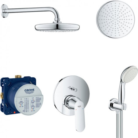 Душова система прихованого монтажу зі змішувачем Grohe Eurosmart Cosmopolitan 25219001