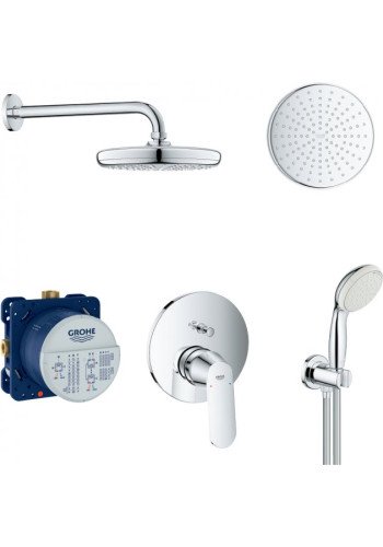 Душова система прихованого монтажу зі змішувачем Grohe Eurosmart Cosmopolitan 25219001