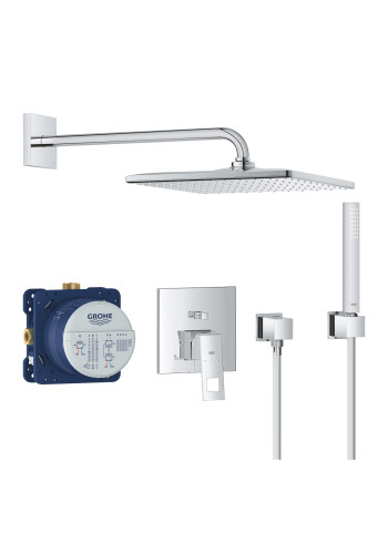 Душова система прихованого монтажу зі змішувачем Grohe Eurocube 25238000 Душова система прихованого монтажу зі змішувачем Grohe Eurocube 25238000