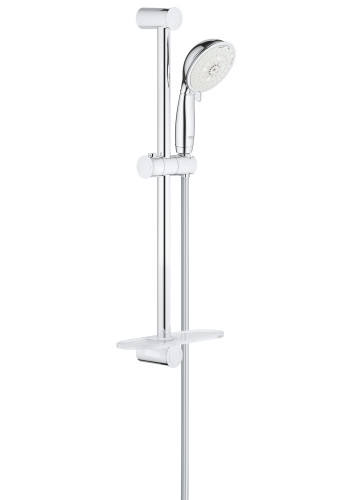 Душовий гарнітур зі штангою, 4 режими струменя Grohe New Tempesta Rustic 26086001