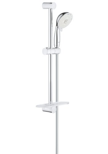 Душовий гарнітур зі штангою, 4 режими струменя Grohe New Tempesta Rustic 26086001
