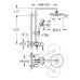 Душова система зі змішувачем для душу Grohe New Tempesta Cosmop. System 26224001