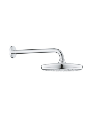 Верхній душ з настінним кронштейном Grohe New Tempesta Classic 26411000