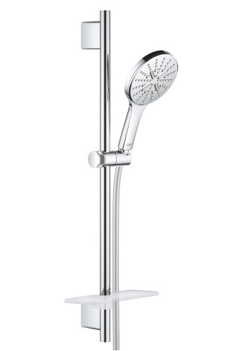 Душовий гарнітур зі штангою, 3 режими струменя Grohe Rainshower SmartActive 26546000 Душовий гарнітур зі штангою, 3 режими струменя Grohe Rainshower SmartActive 26546000