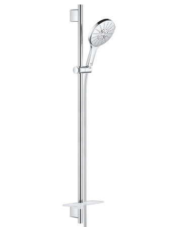 Душовий гарнітур зі штангою, 3 режими струменя Grohe Rainshower SmartActive 26593000