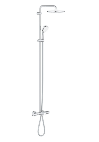 Душова система з термостатом для ванни Grohe New Tempesta Cosmop. System 26672000 Душова система з термостатом для ванни Grohe New Tempesta Cosmop. System 26672000