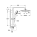 Душова система із перемикачем Grohe New Tempesta Cosmop. System 26675000
