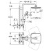 Душова система з термостатом для душу Grohe New Tempesta Cosmop. System 26689000