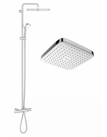 Душова система з термостатом для ванни Grohe New Tempesta Cosmop. System 26691000