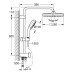 Душова система із перемикачем Grohe New Tempesta Cosmop. System 26694000