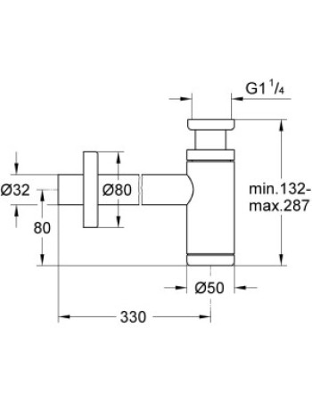 Сифон для раковини Grohe 28912AL0