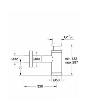 Сифон для раковини Grohe 28912DL0