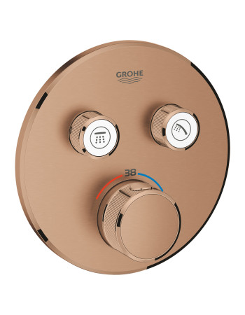 Змішувач прихованого монтажу на 2 споживача Grohe Grohtherm SmartControl 29119DL0